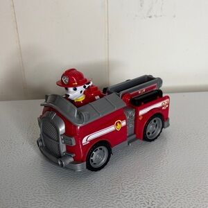 Fire Truck Toy with Red and Gray Colors